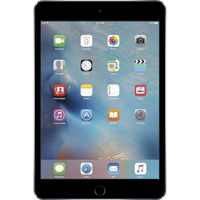 Buy iPad Mini 4 Wifi+Cellular (128GB) Silver - Renewed 